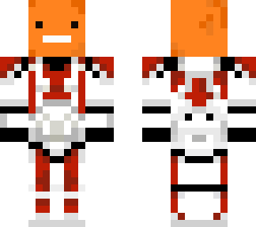 red corndog clone trooper