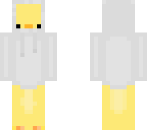 wholesome duckling in a hoodie