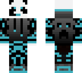 blue dj panda