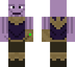 thanos with rainbow underneath