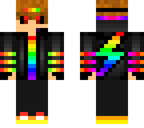 evil rainbow man