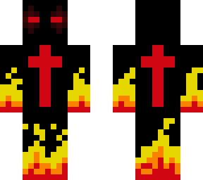 flaming devil