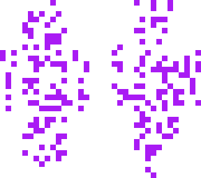 purple dots