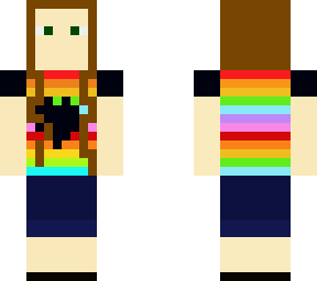 rainbow girl
