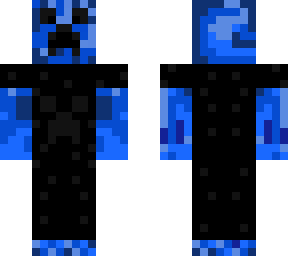 blue camo creeper