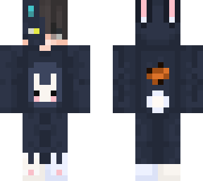 bunnycookieboyinpyjamawithmask