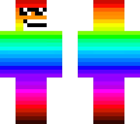cool rainbow boy