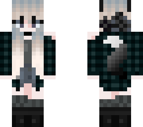 emo wolf // girl