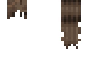 female hair template (pale brown)