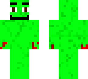 hot green man