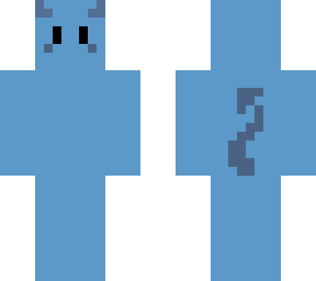 lil blue demon boi!