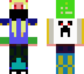 noob and pvp and ninja skin