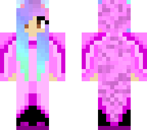 pink cute penguin