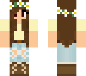 yellow spring girl