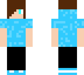 blue hoodie