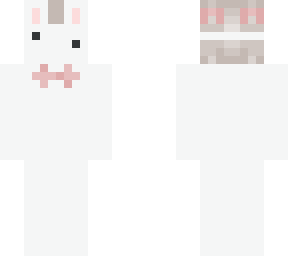 cute rabbit white