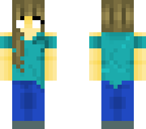 herobrine girl - cq shaded
