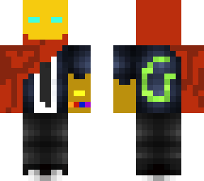 iron kid with infinity gauntlet