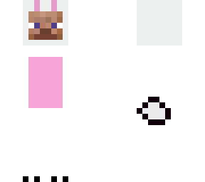 steve in a bunny costume