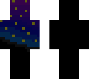 the moonless night of golden stars