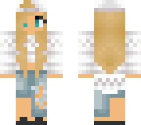 white sweater girl