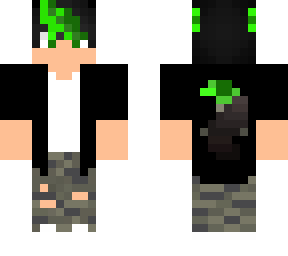 wolf boy green