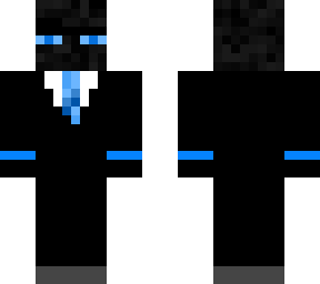 blue ender man