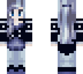 blue girl