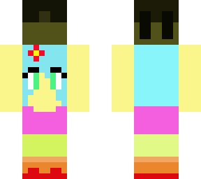 girl holding bag