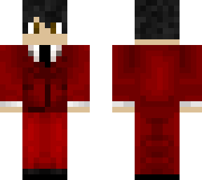 red suit