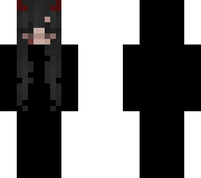 black devil w/ hoodie