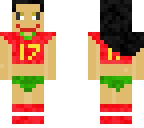 black haired girl in body paint soccer jersey