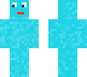 blue man