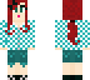 checkered girl