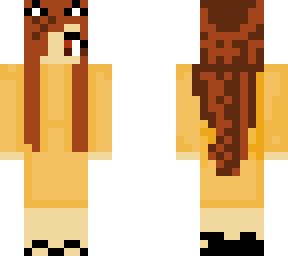 cute wolf girl in oversized jumper (fixed)