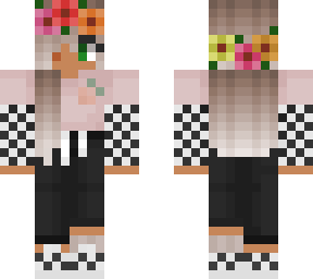 i added a flower crown