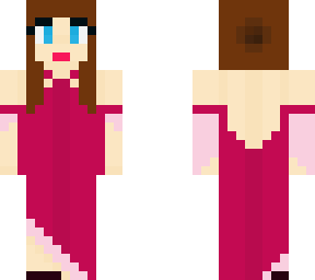 pretty girl in dress
