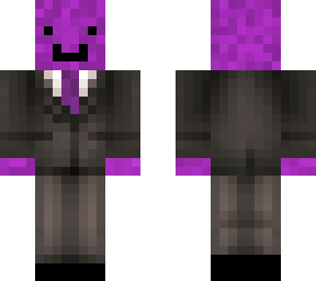purple man suit