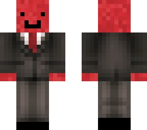 red suit man