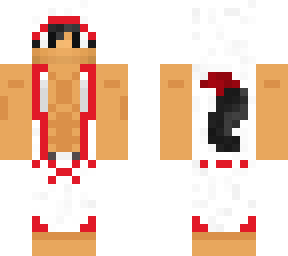 white hoodie aaron (fully retextured)