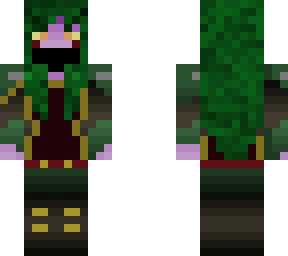 wow nightelf ranger (green)