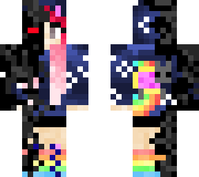 evil nyan cat girl skin