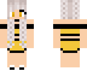 goldie w/ white blonde french braids