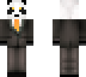panda in suit