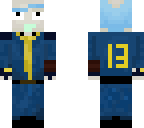rick sanchez vault dweller suit from fallout