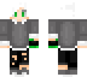 white-haired lizard