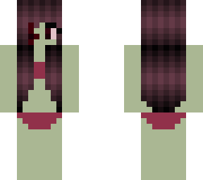 zombie skylar wearing bikini