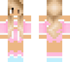 another pink girl