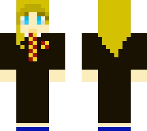 blond hair blue eye gryfindor girl