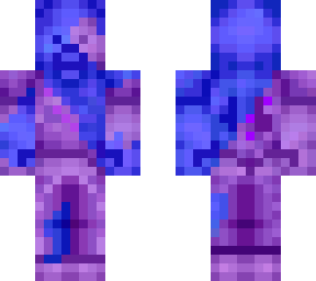 blue purple steve